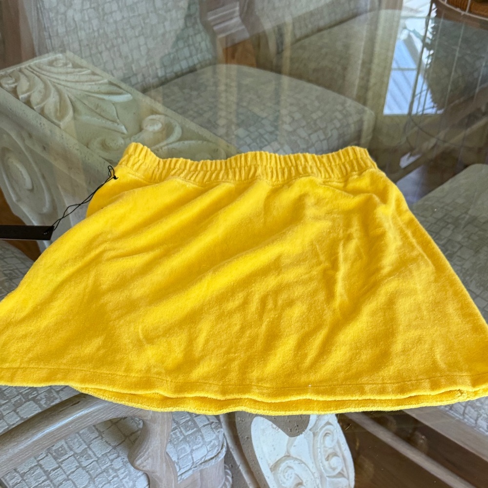 Yellow CARBON 38 Women's Skirt